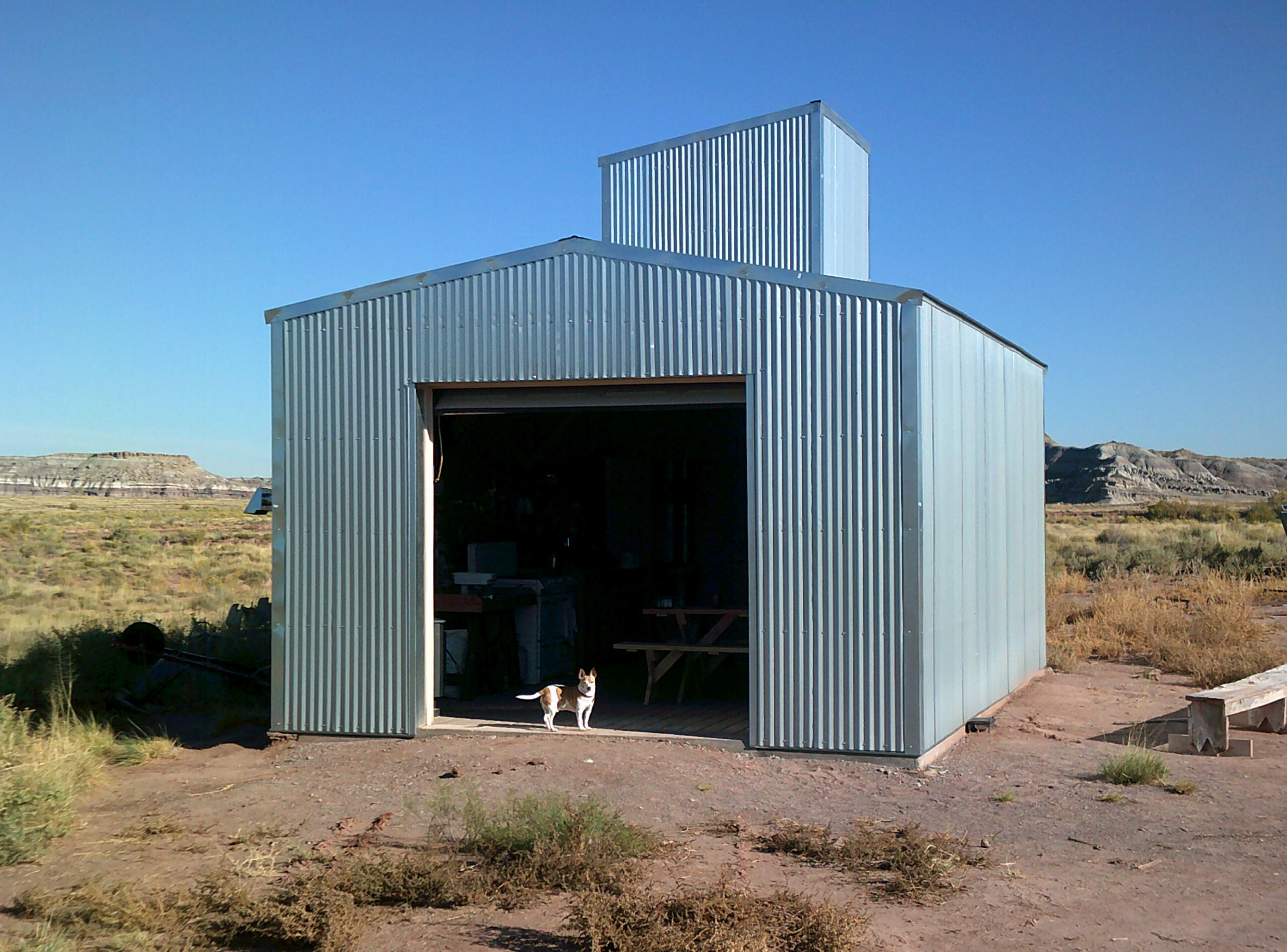 Desert Ranger Rustic House Painted Desert Ranger Cabin